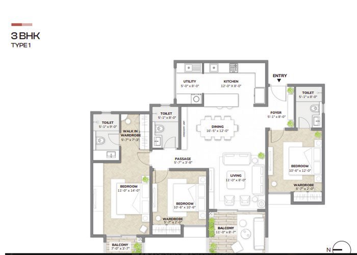 Assetz Sora and Saki 3 BHK 1 Assetz Sora and Saki 3 BHK 1